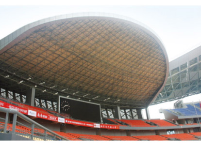 麻城体育看台案例